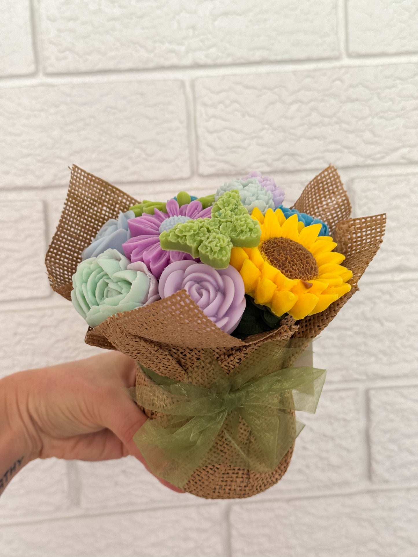 Wax Melt Flower Bouquet
