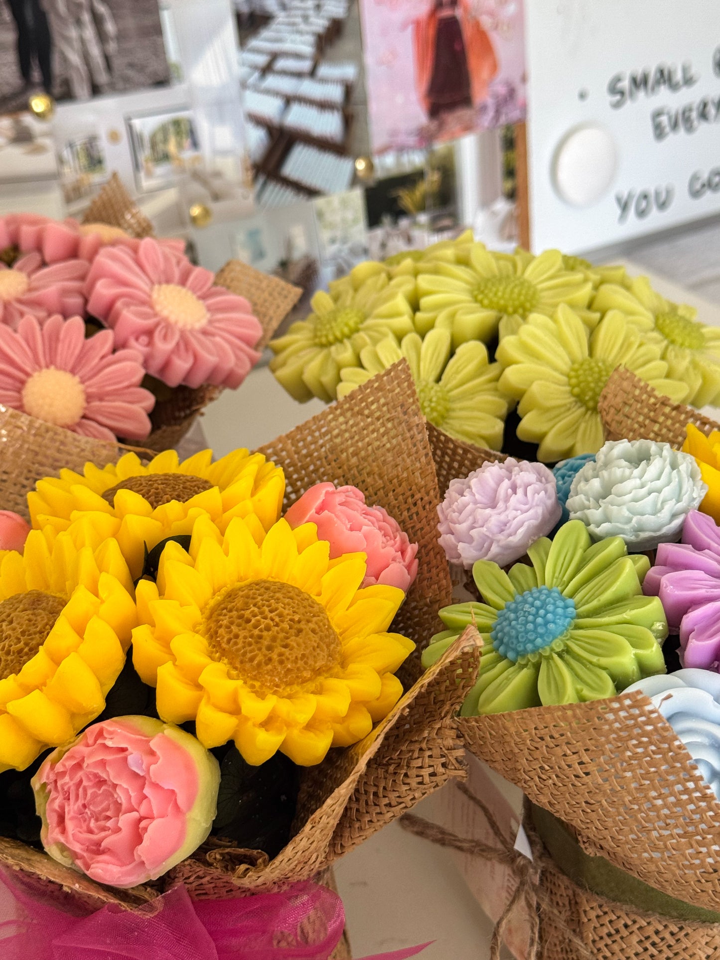 Wax Melt Flower Bouquet