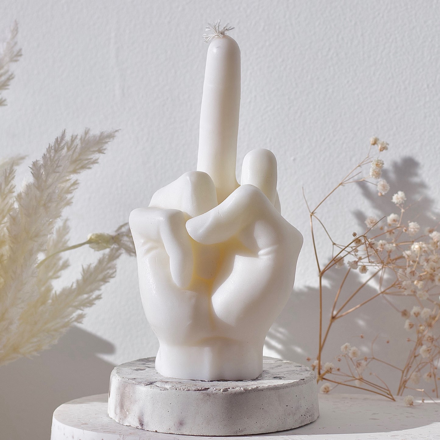 Rude Finger Candles Japanese Honeysuckle - Mini or Large