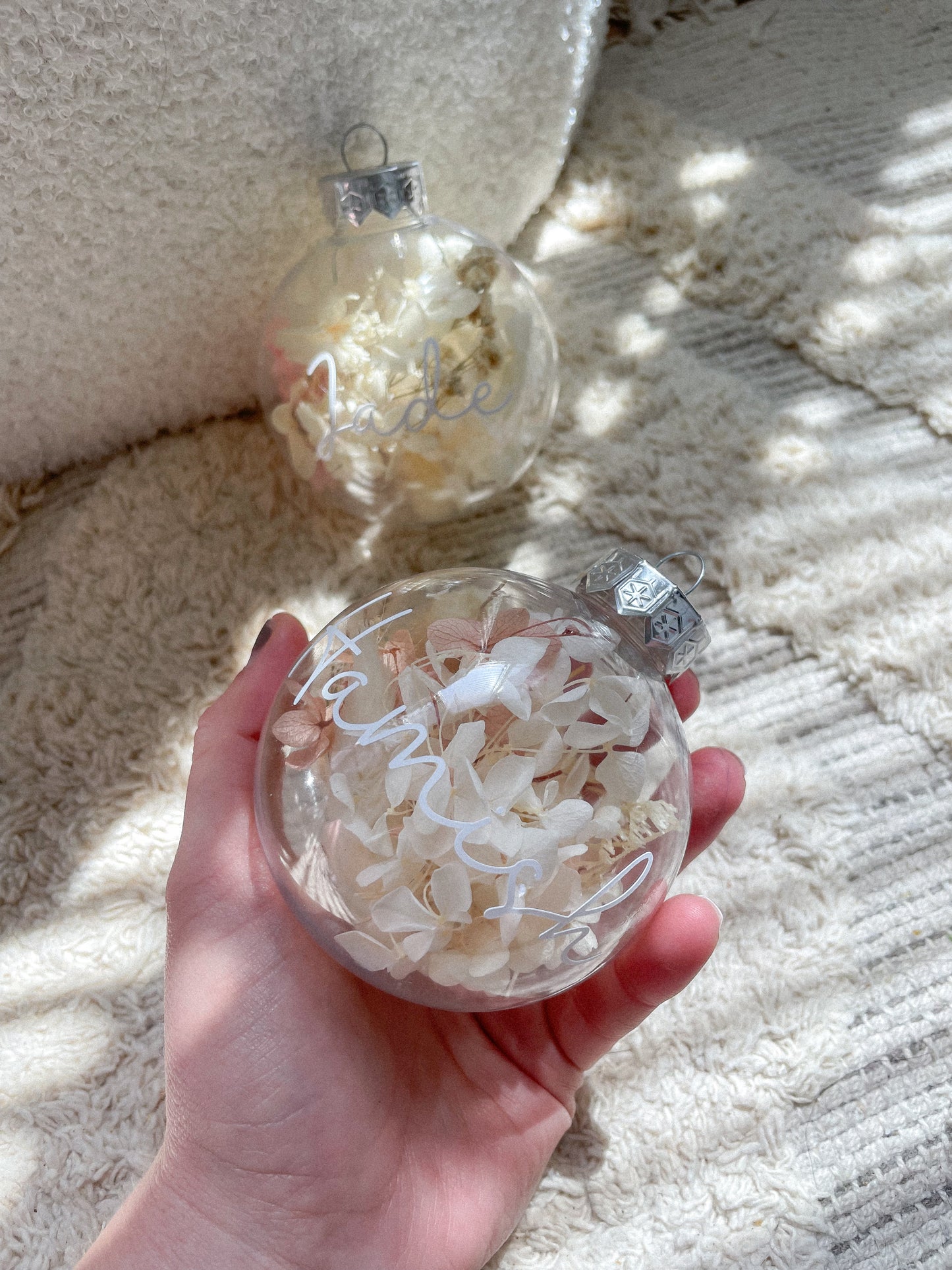 Personalised Christmas Baubles