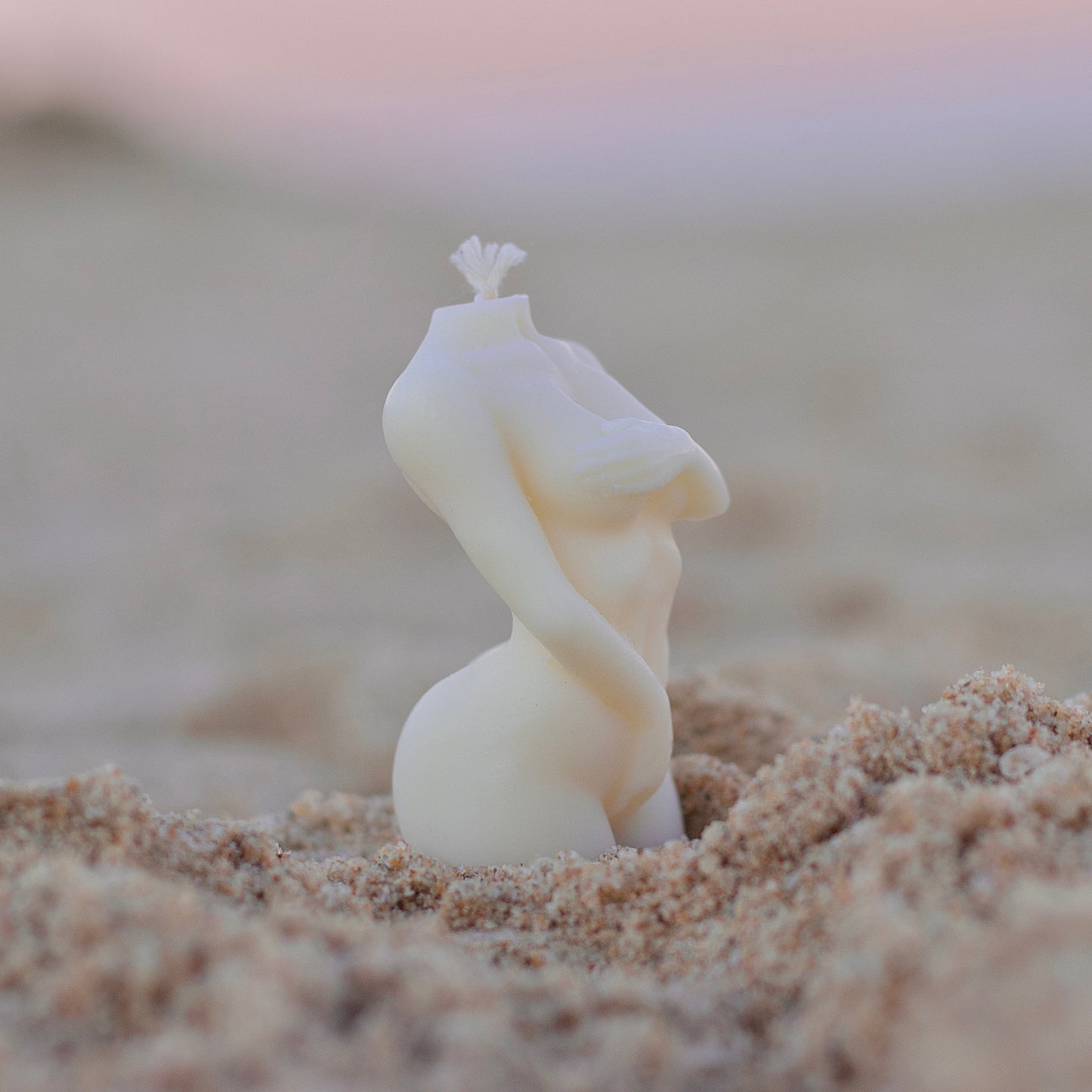 Modest - Female body candle