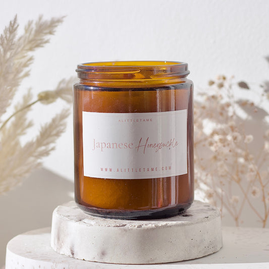 Naked Fragrance Candle | Frosted and Amber Jars