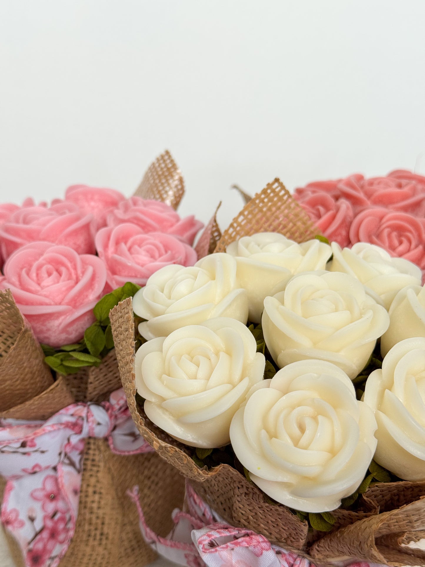 Rose Wax Melt Bouquets