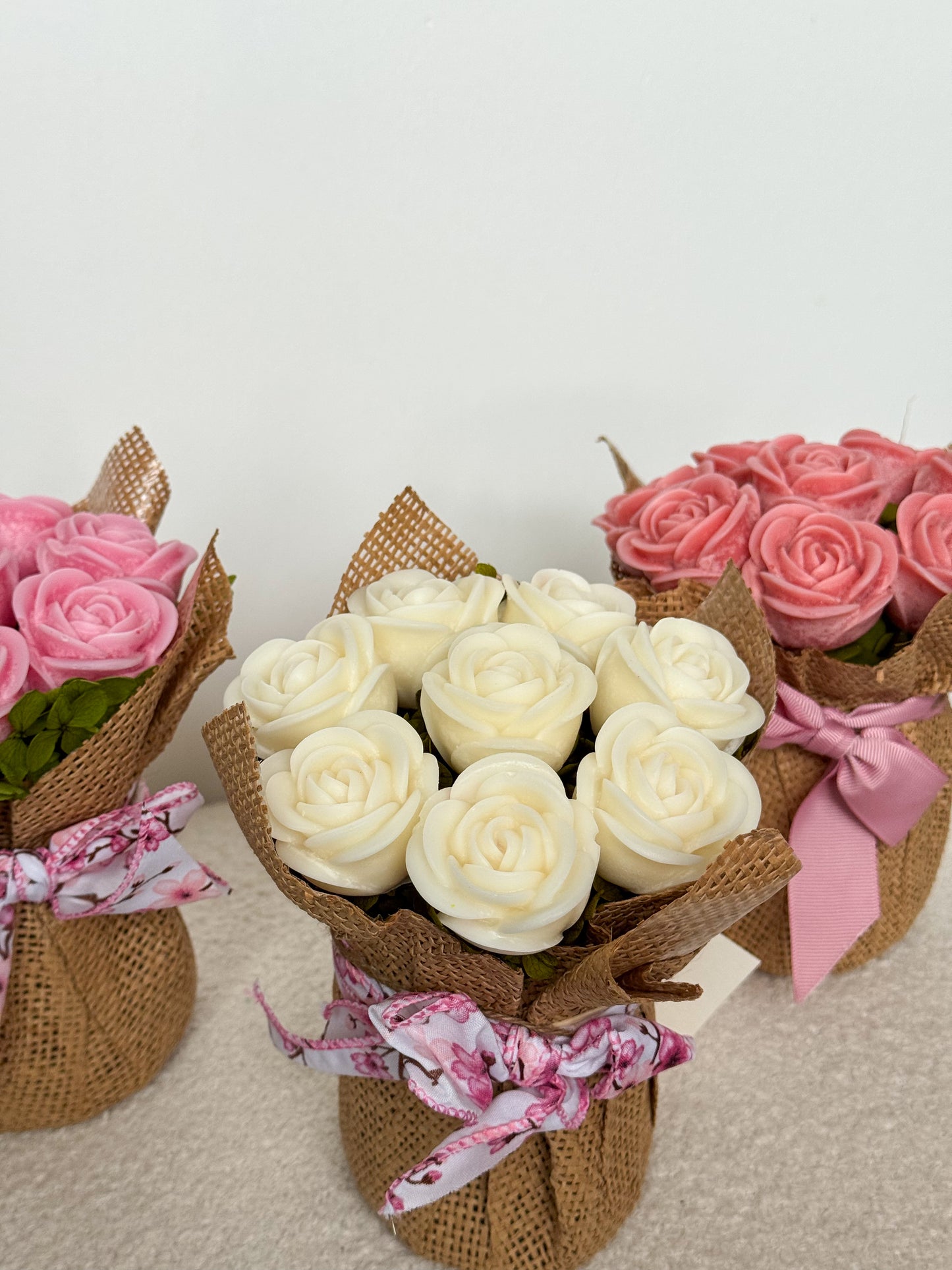 Rose Wax Melt Bouquets