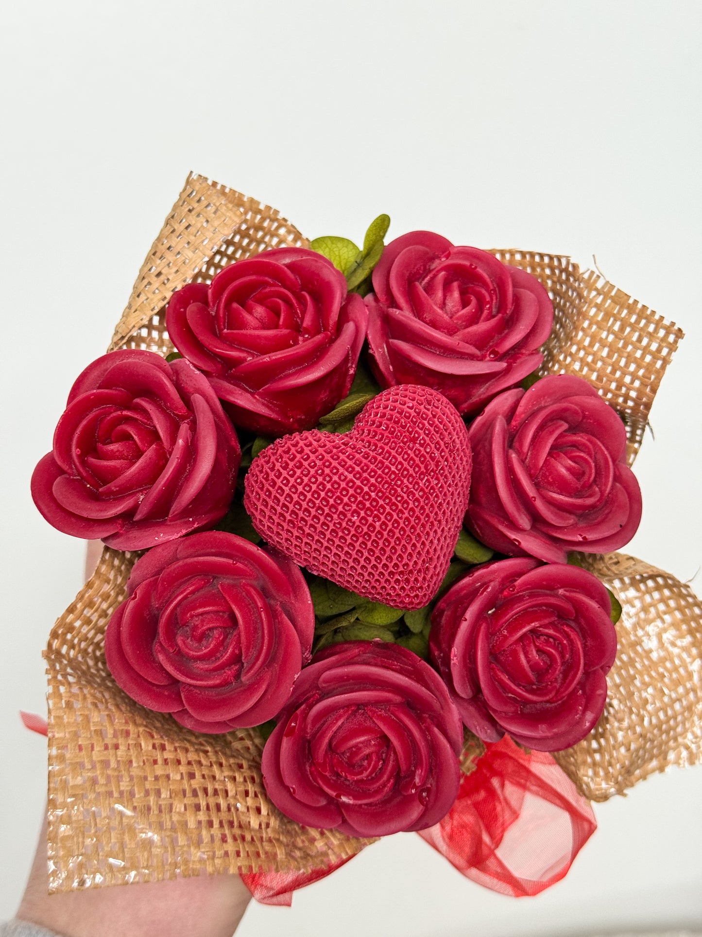 Rose Wax Melt Bouquets