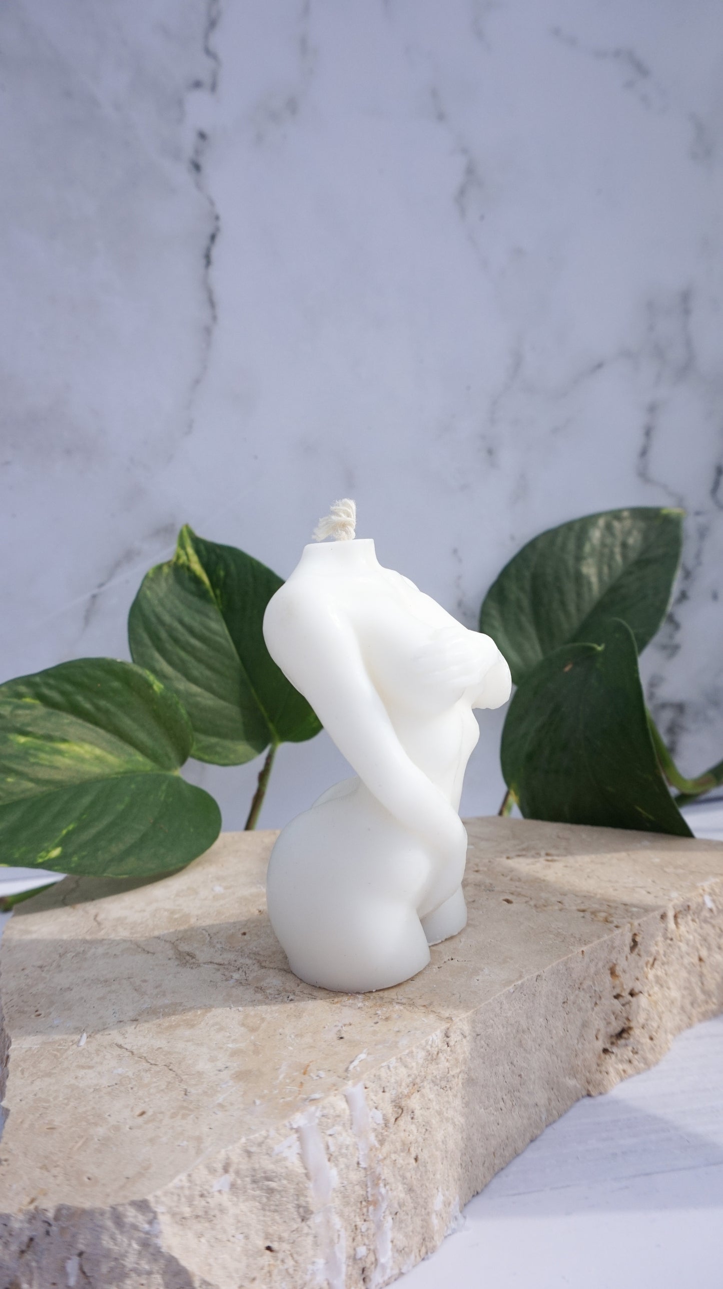 Modest - Female body candle