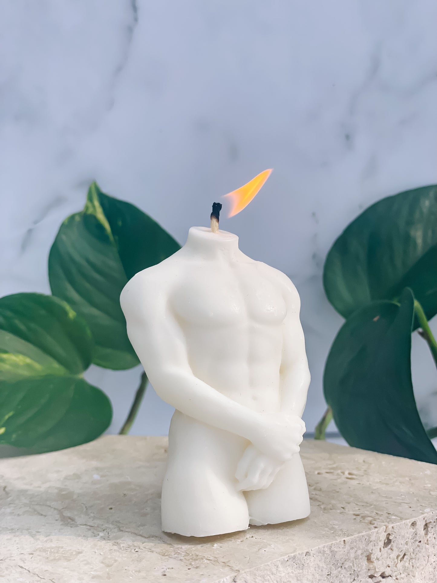 Alpha - Male Body Candle