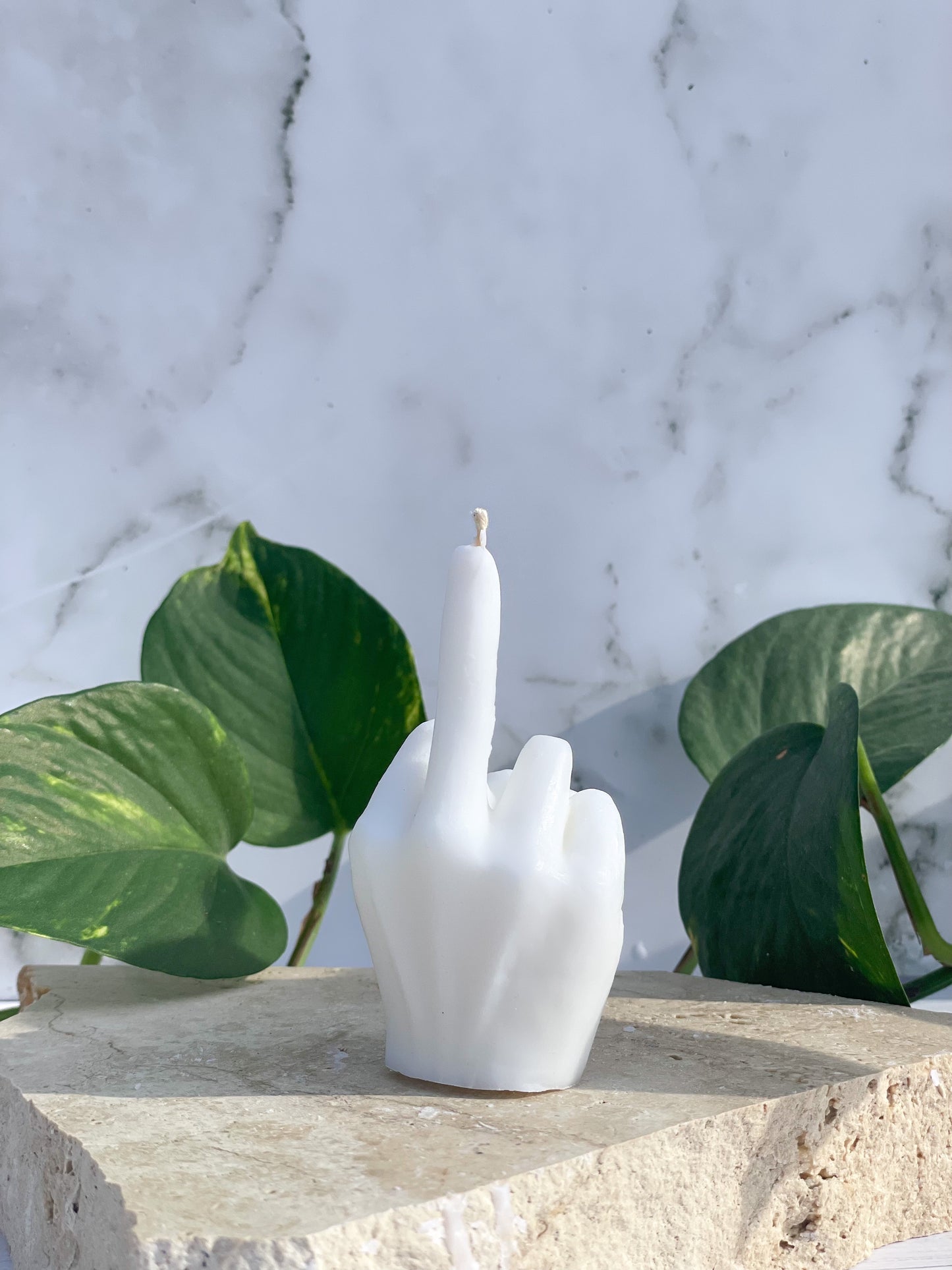Care Less • Mini Rude Finger Candle