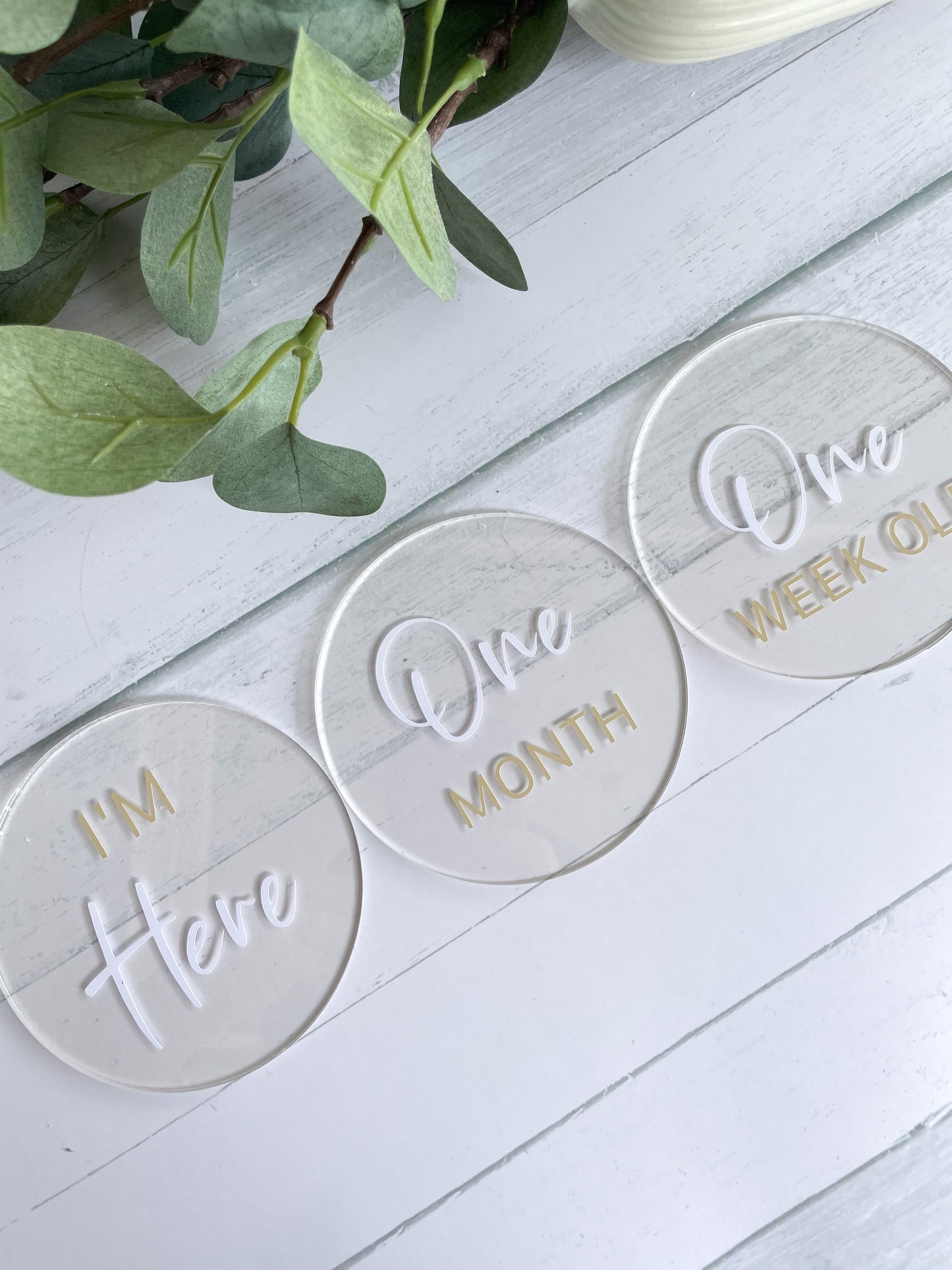 Baby Milestone Discs - DISCONTINUED STOCK