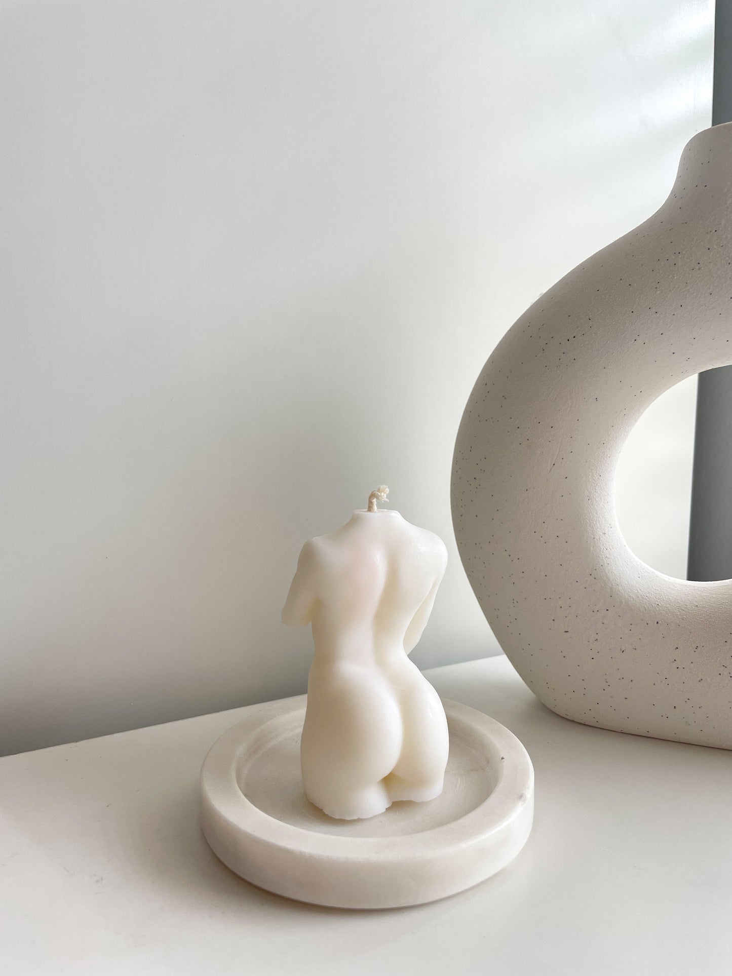 Modest - Female body candle