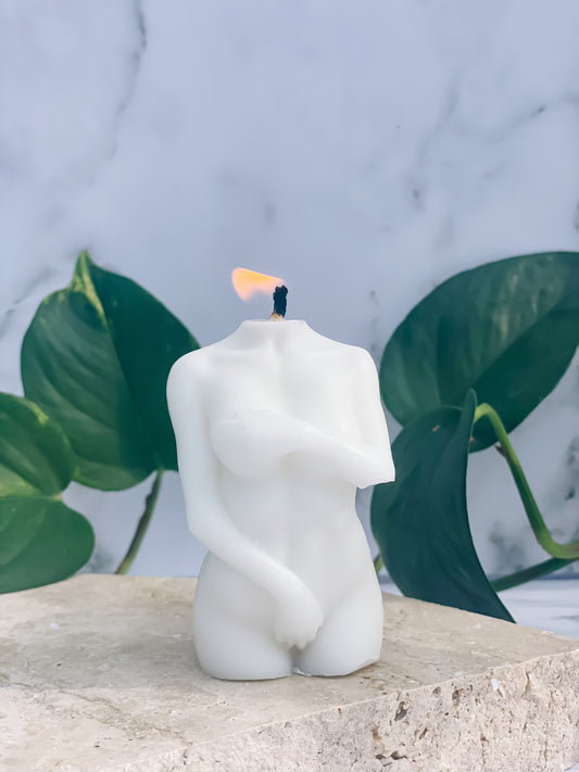 Modest - Female body candle