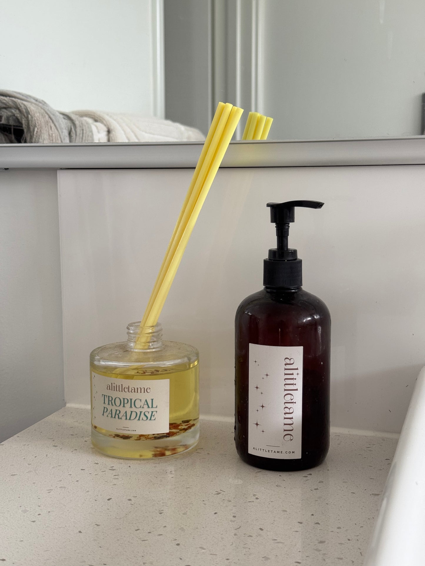 200ml reed diffuser large room fragrance setup