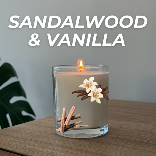 Large Sandalwood and Vanilla Jar - VIP Special