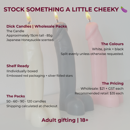 Dick Candles | Wholesale Packs 🍆
