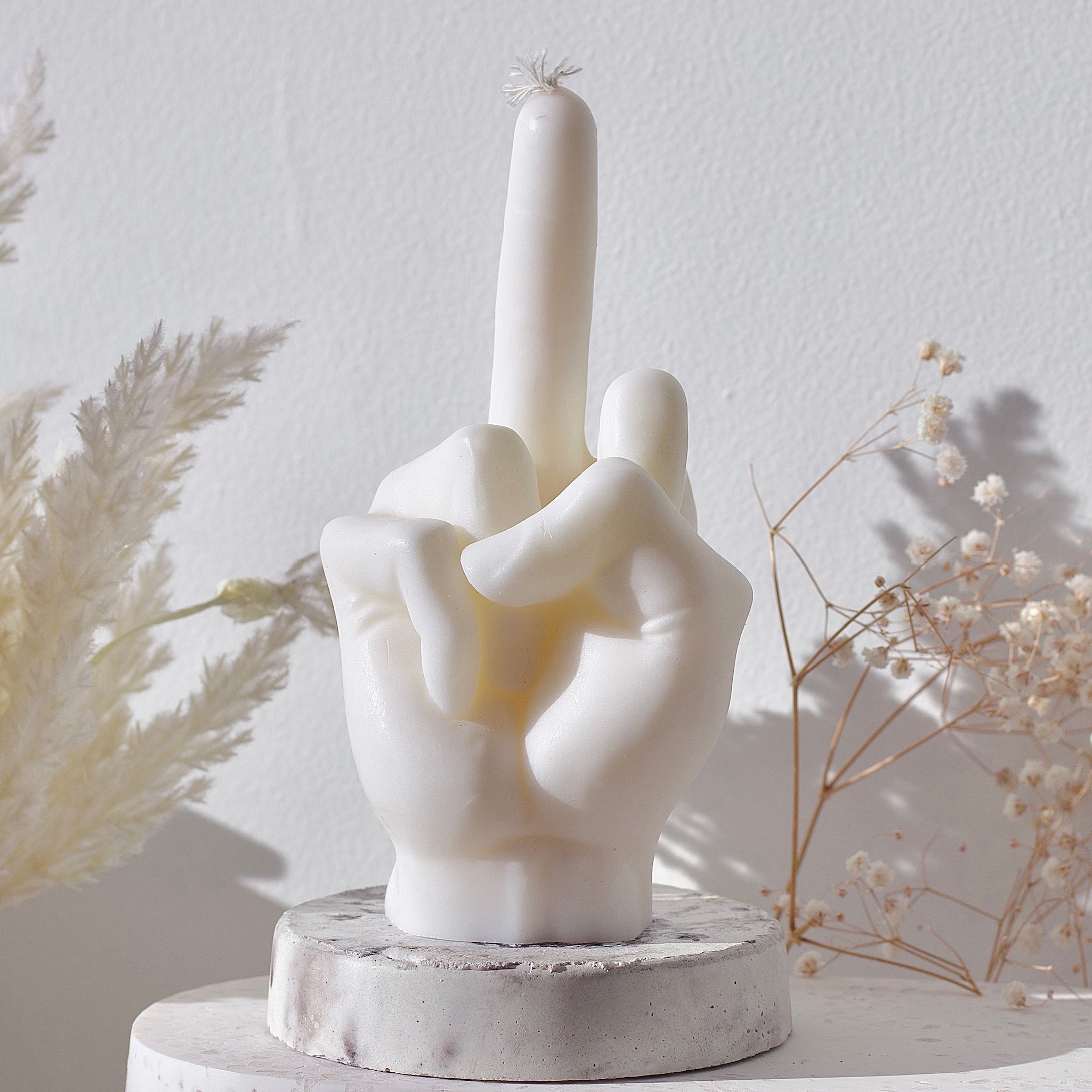 Rude Finger Candle - Mini or Large