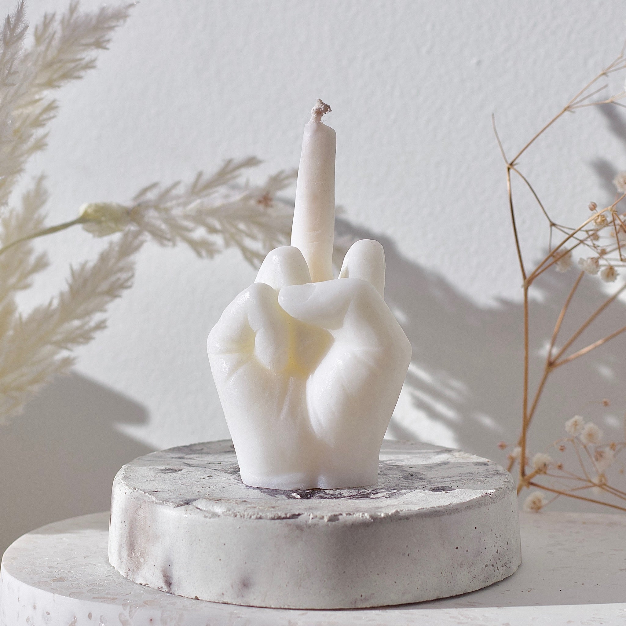 Rude Finger Candle - Mini or Large