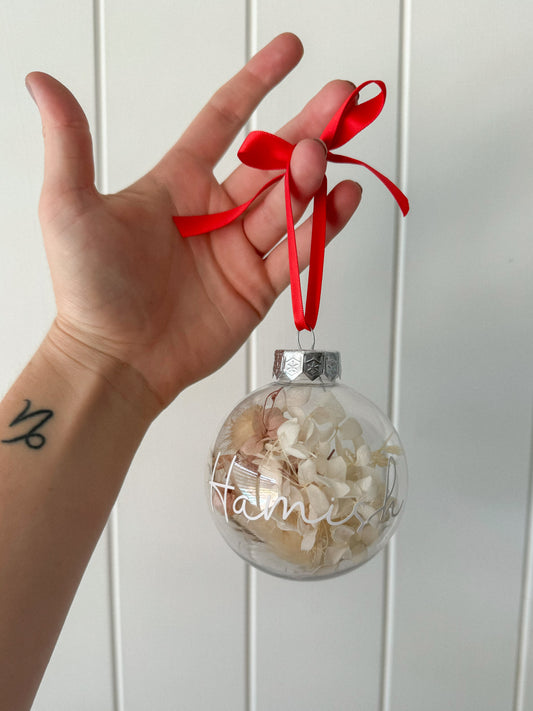 Personalised Christmas Baubles