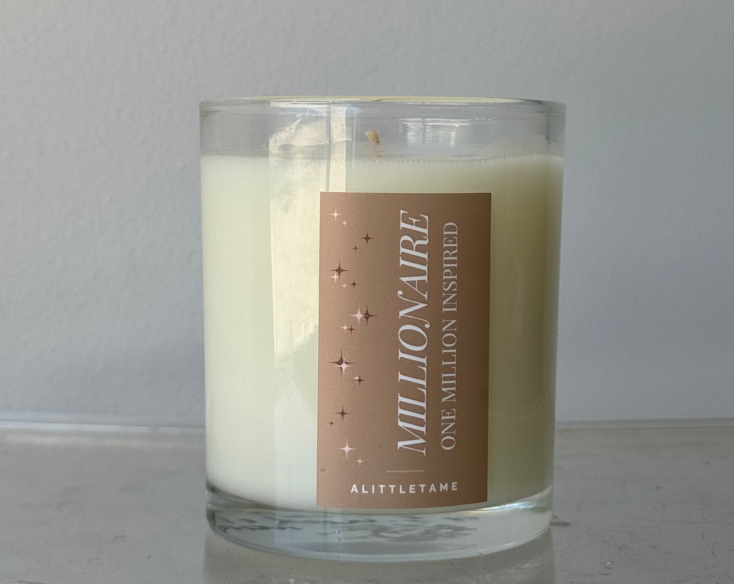 One Million Type Inspired Candle Jar