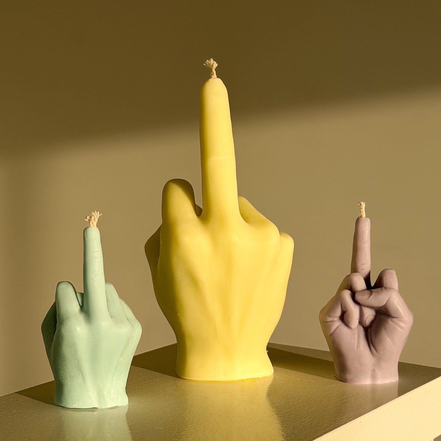 Rude Finger Candle 🖕 | Mini & Large