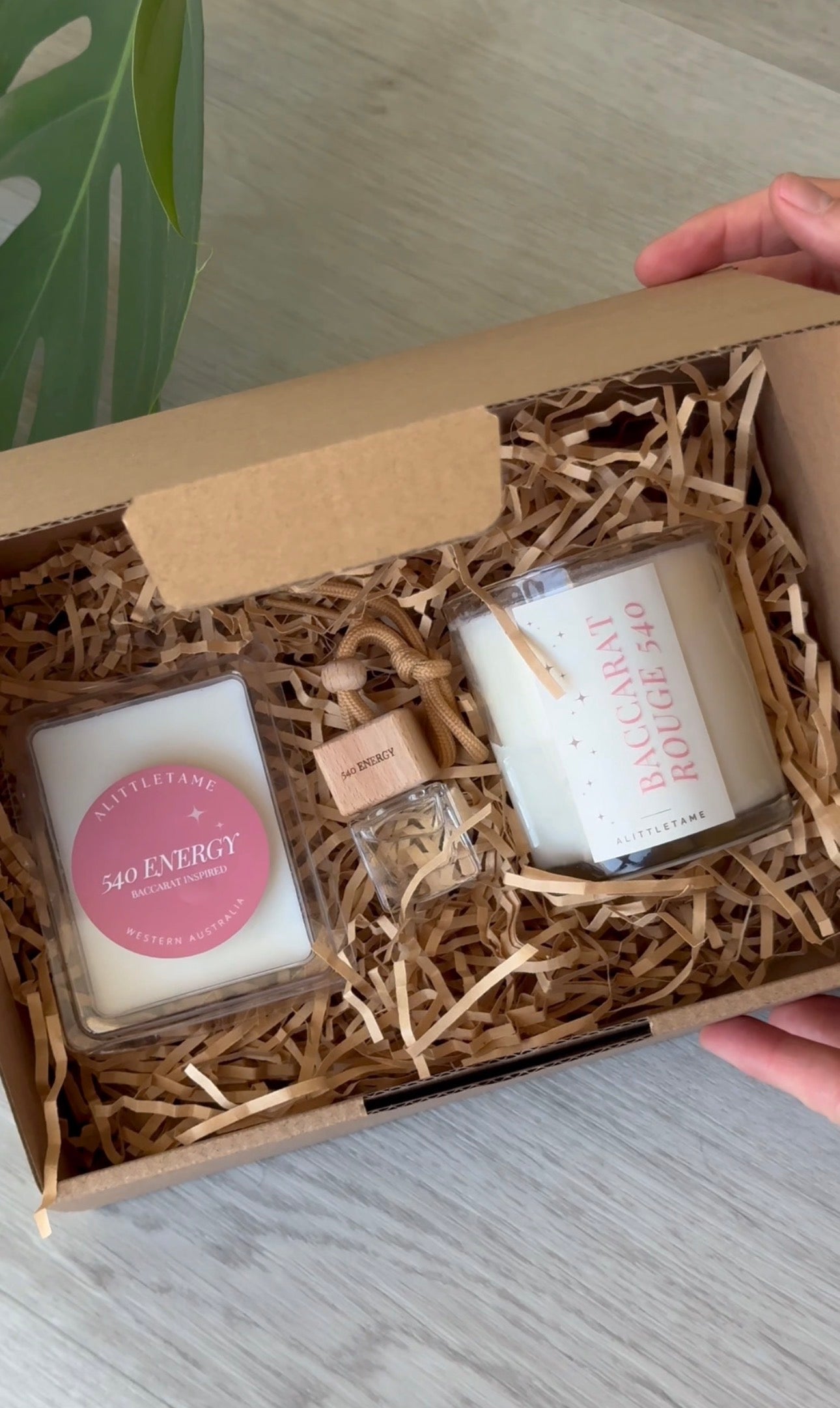 self care essentials gift box australia candle car diffuser wax melts