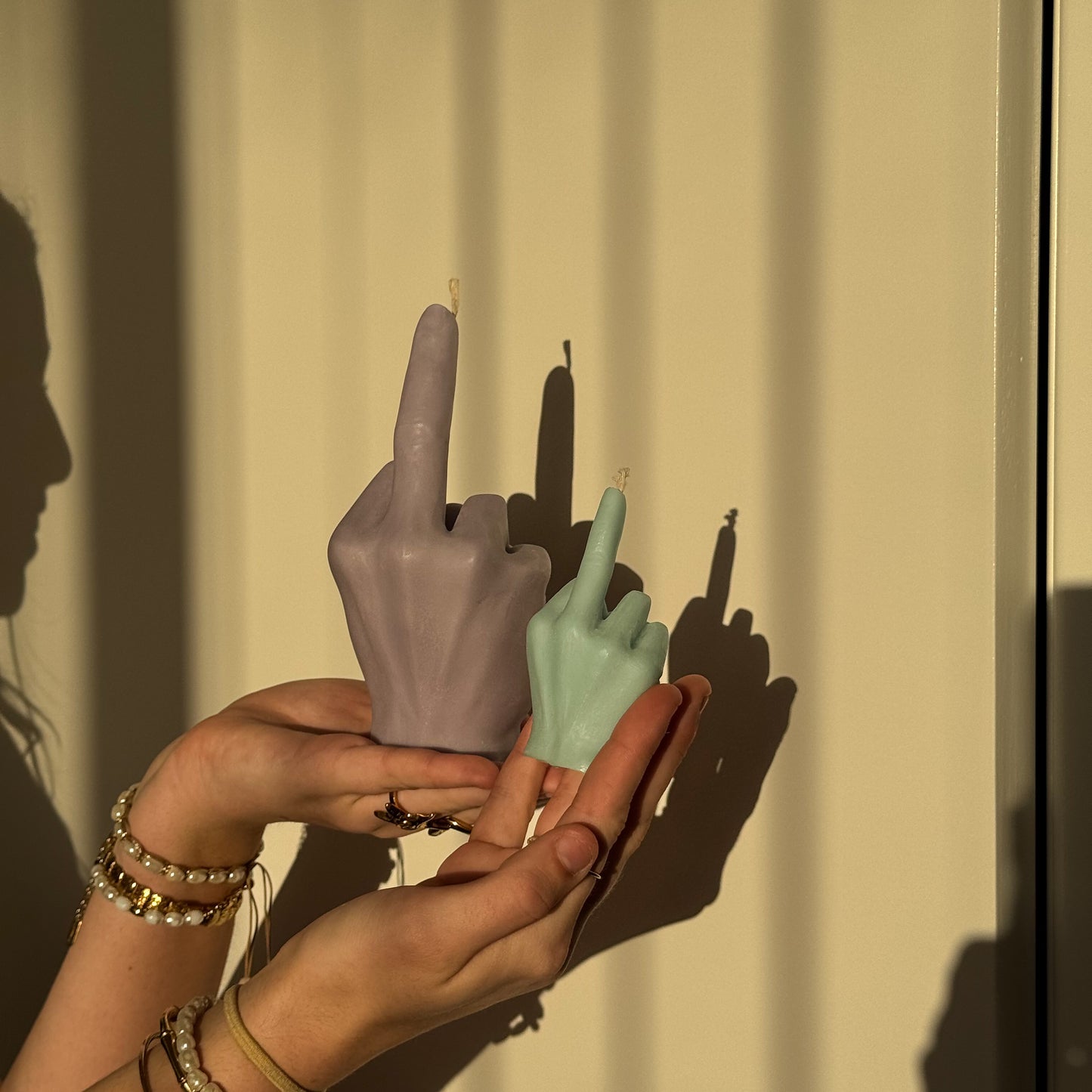 Rude Finger Candle 🖕 | Mini & Large
