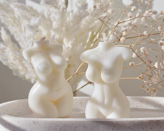 Flourish - Curvy female body candle