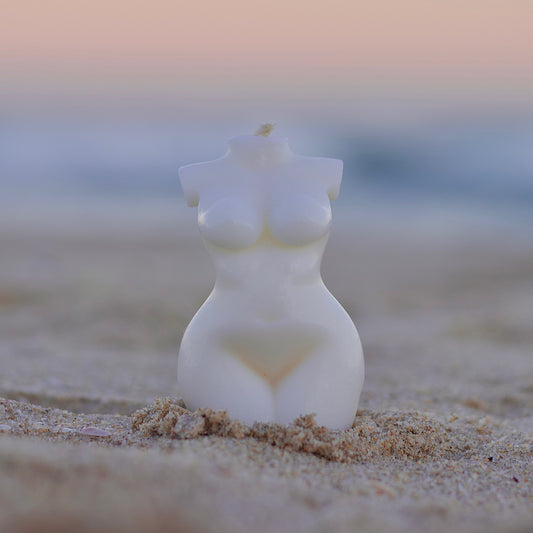 Flourish - Curvy female body candle