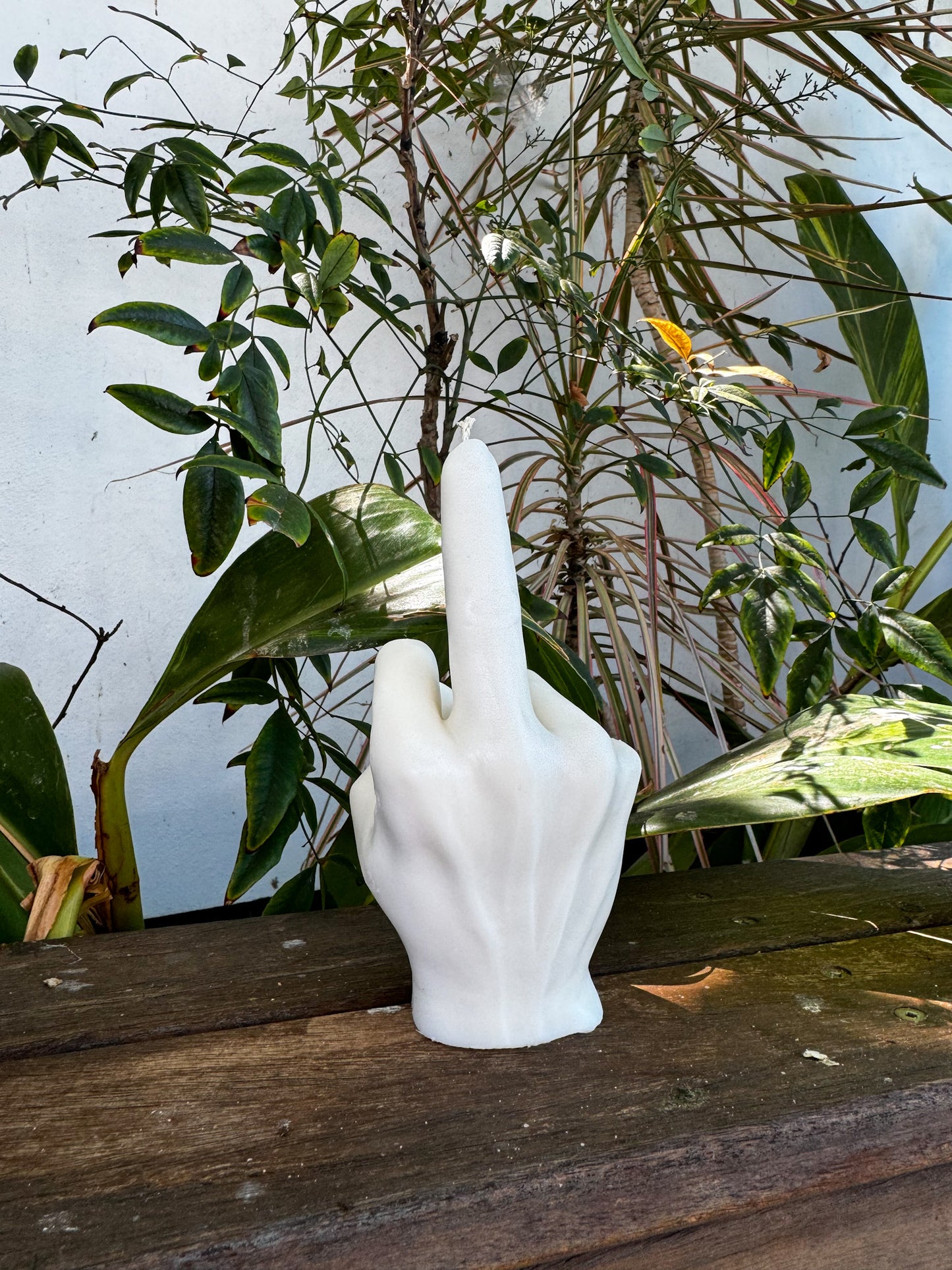 Rude Finger Candles Japanese Honeysuckle - Mini or Large
