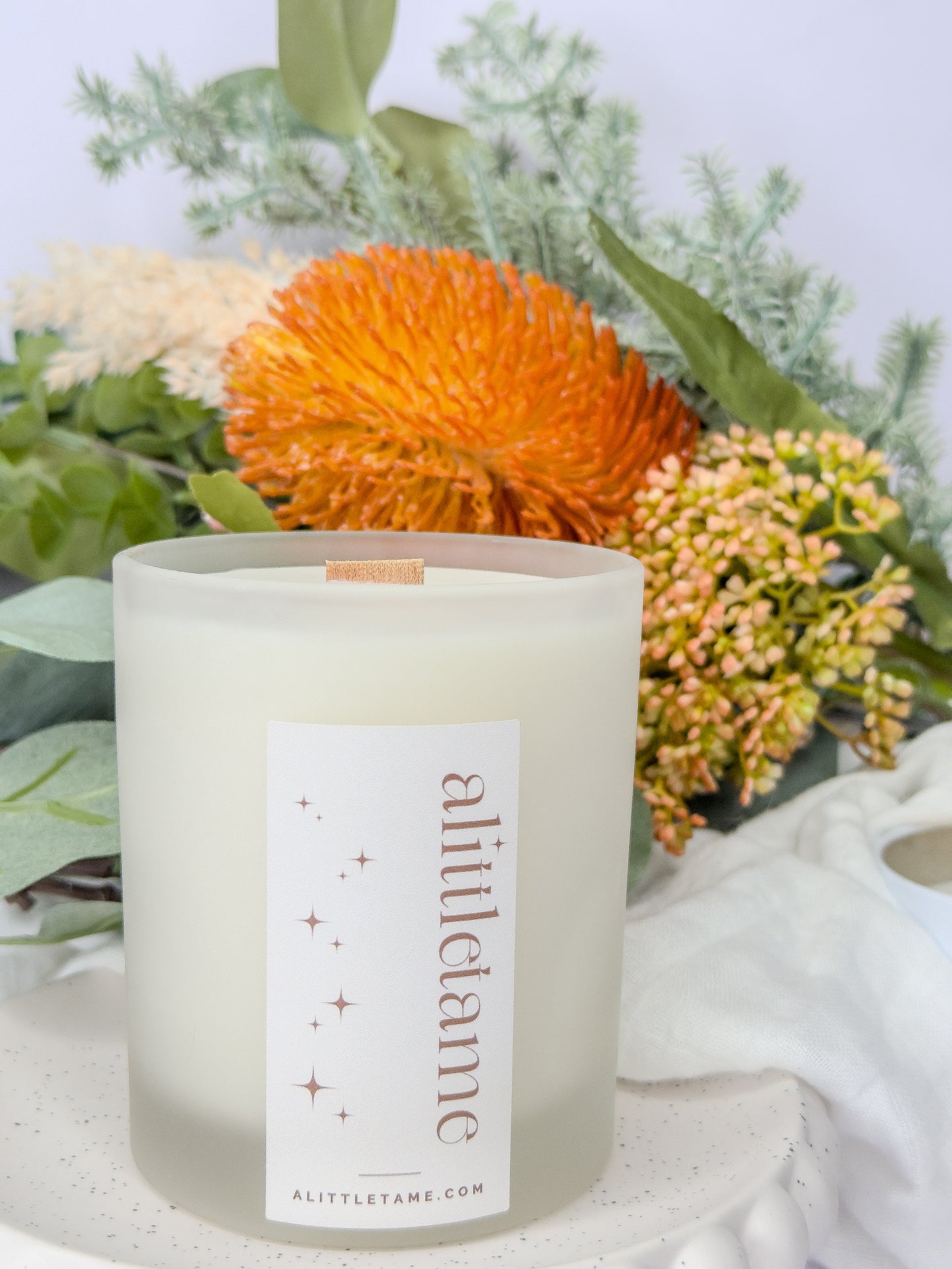 Naked Fragrance Candle | PRE-ORDER | Frosted and Amber Jars