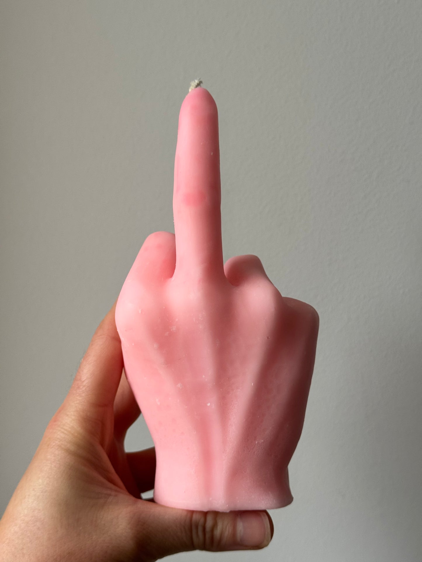 LARGE RUDE FINGER CANDLE — IMPERFECT STOCK