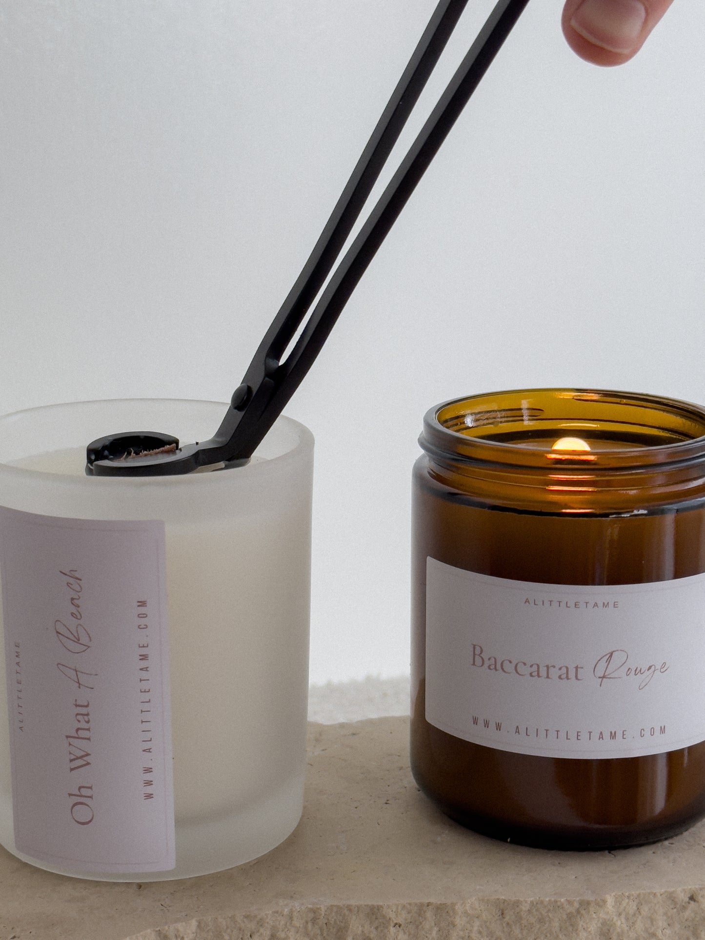Naked Fragrance Candle | PRE-ORDER | Frosted and Amber Jars
