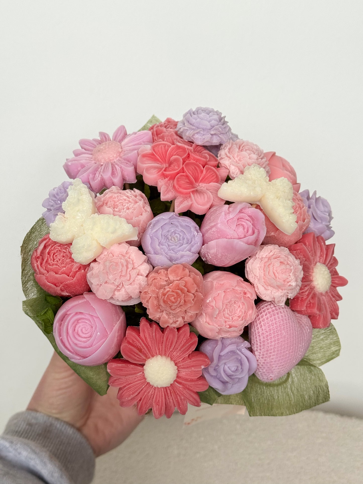 Wax Melt Flower Buckets