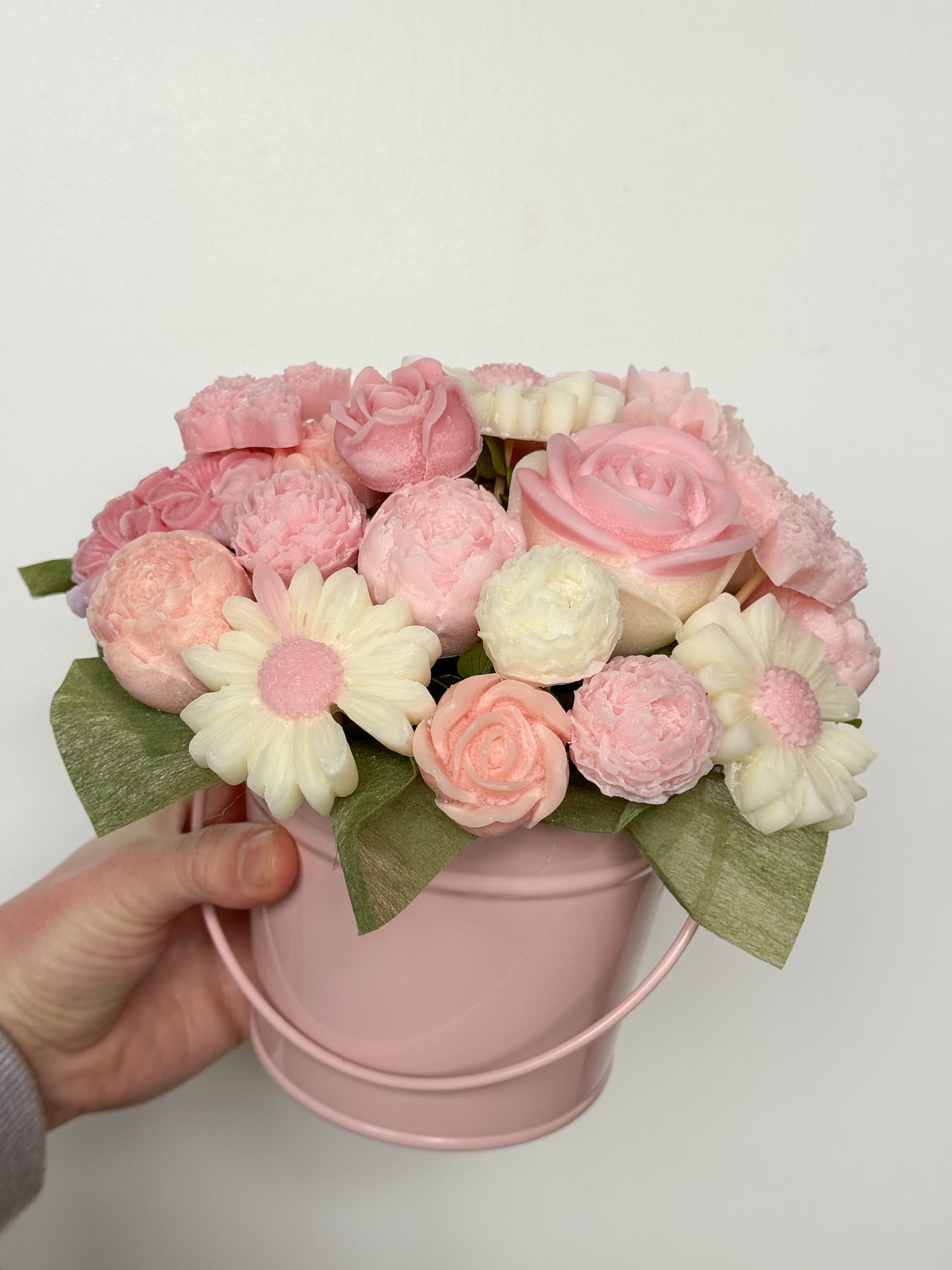Wax Melt Flower Buckets