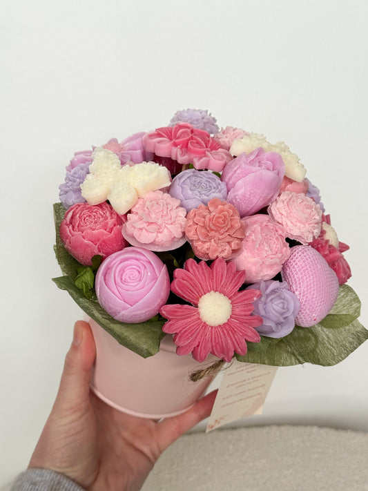 Wax Melt Flower Buckets