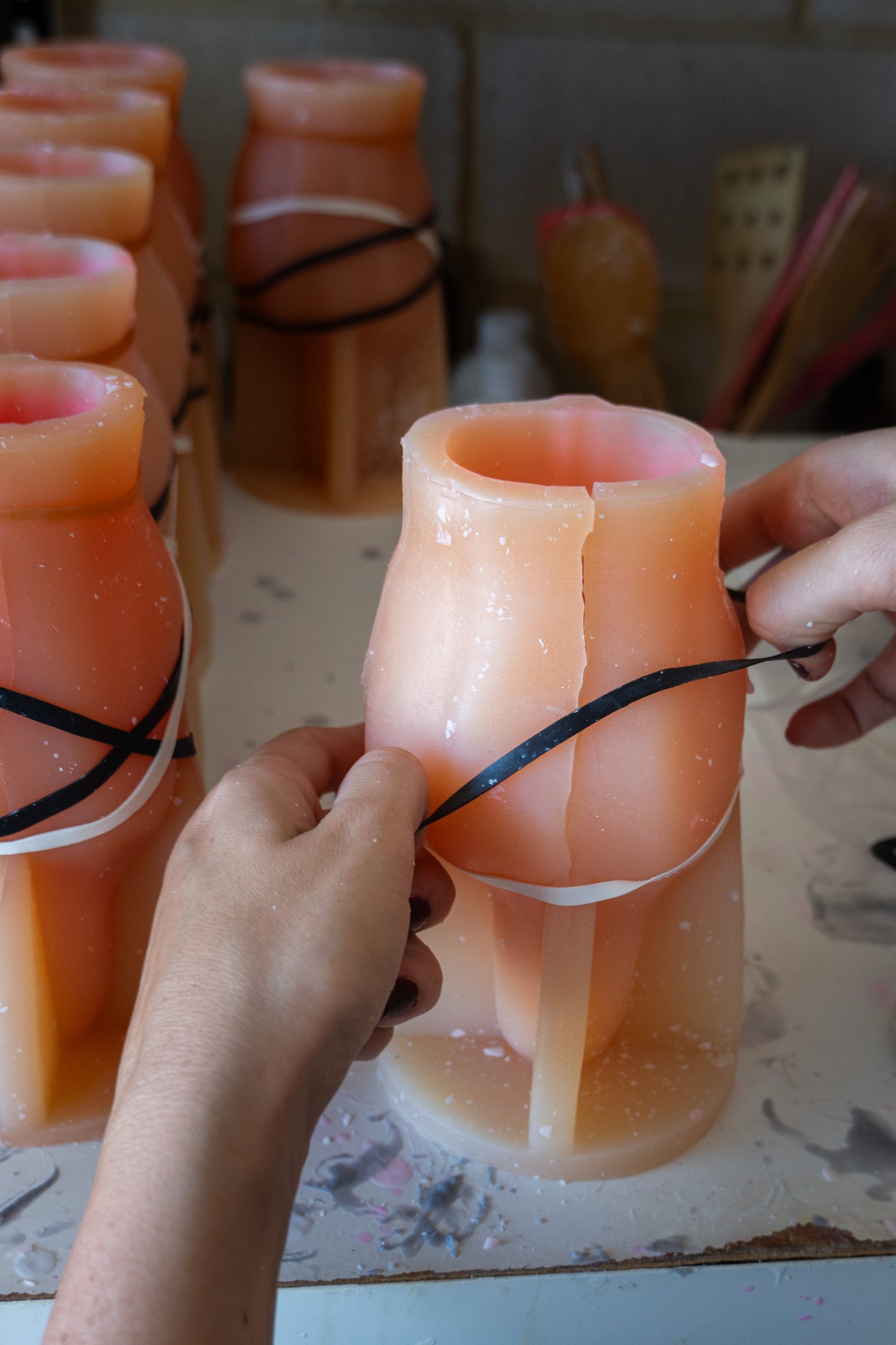 Rude Finger Candles Japanese Honeysuckle - Mini or Large