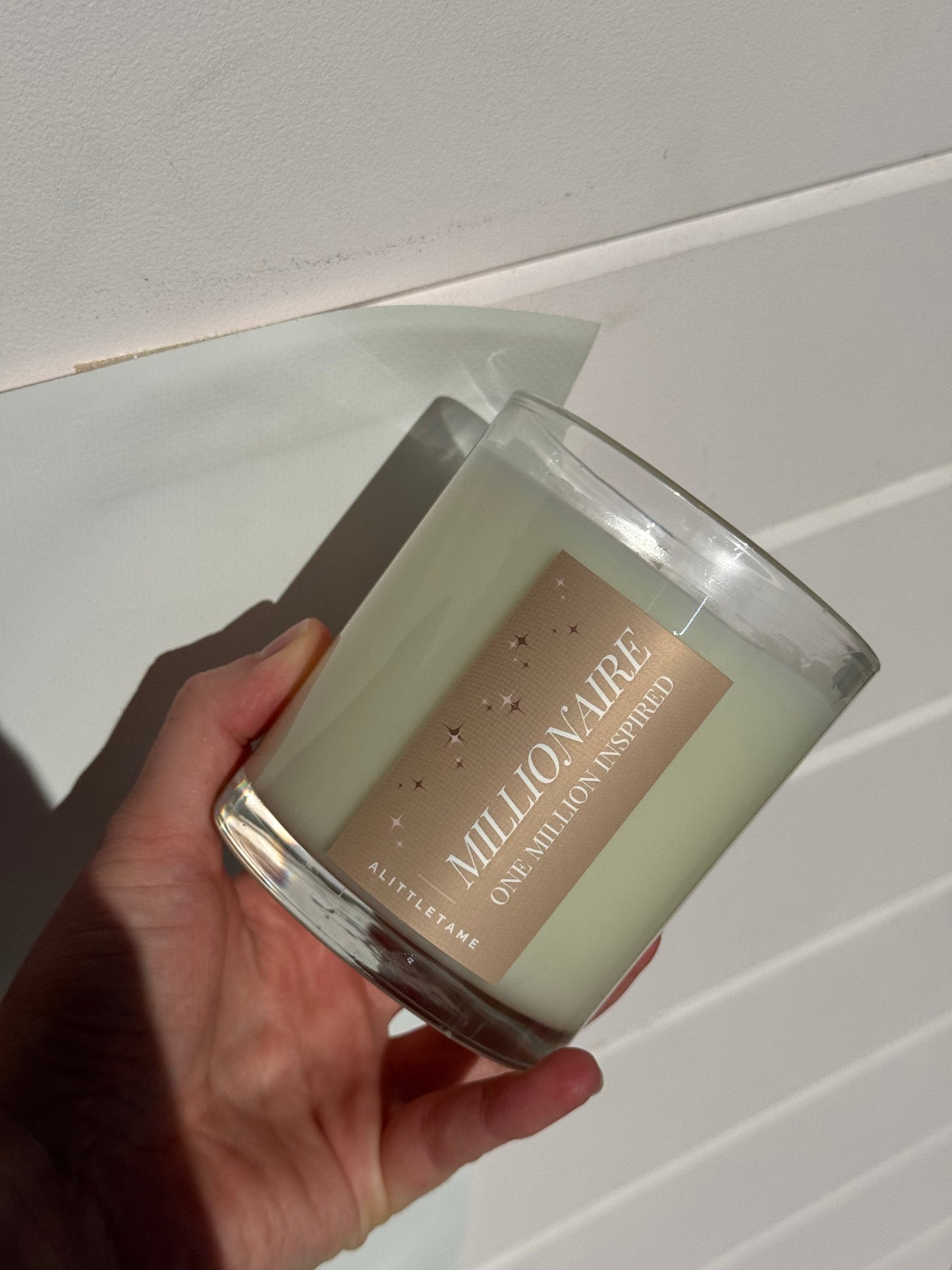 one million inspired candle jar