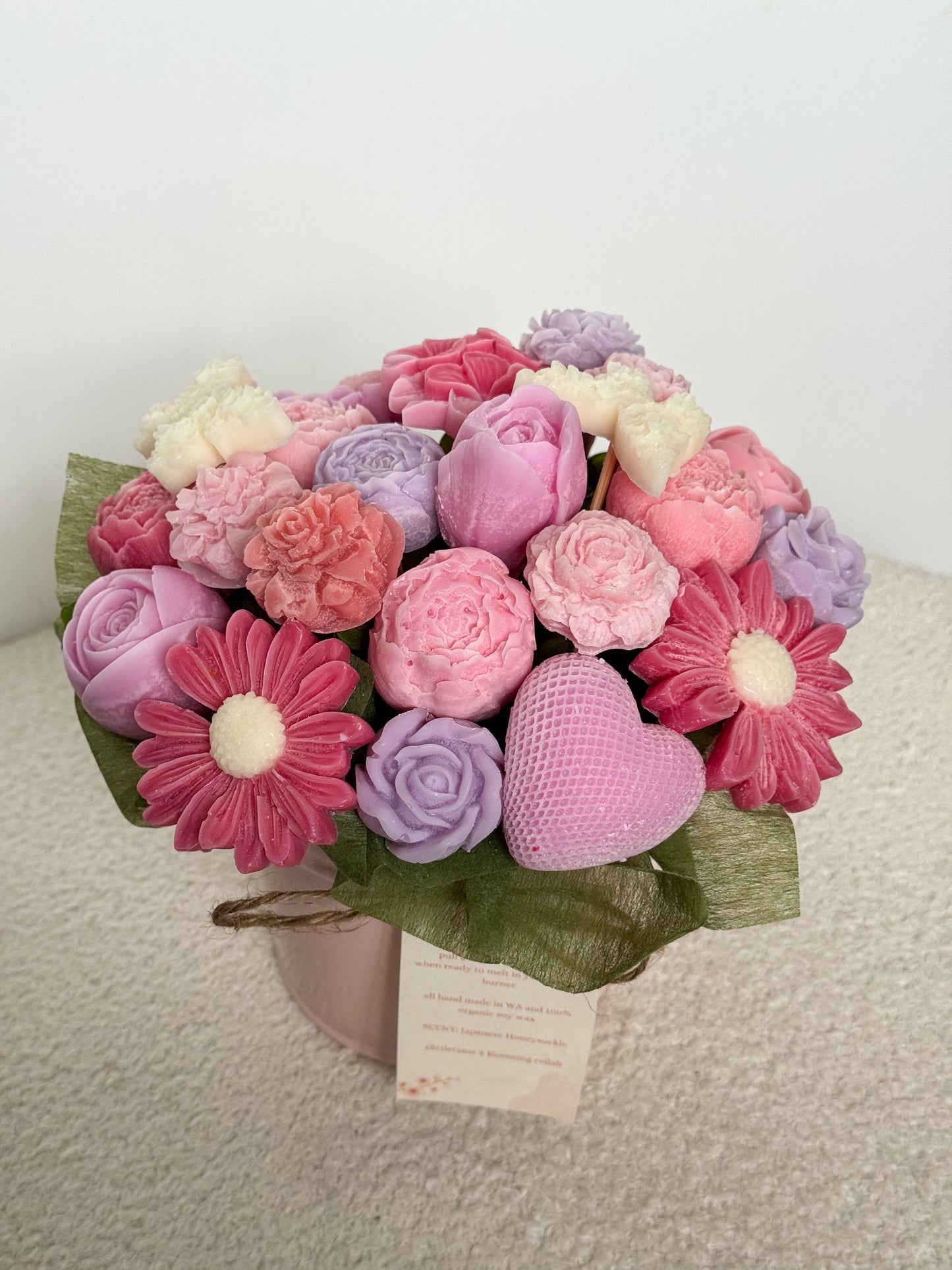 Wax Melt Flower Buckets