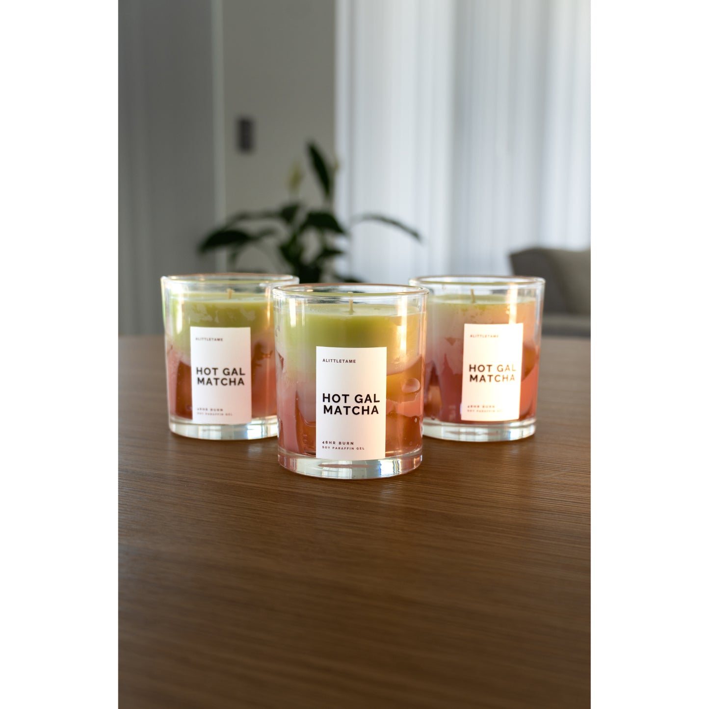 Iced Strawberry Matcha Candle