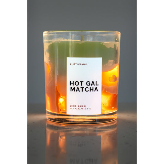 Iced Strawberry Matcha Candle