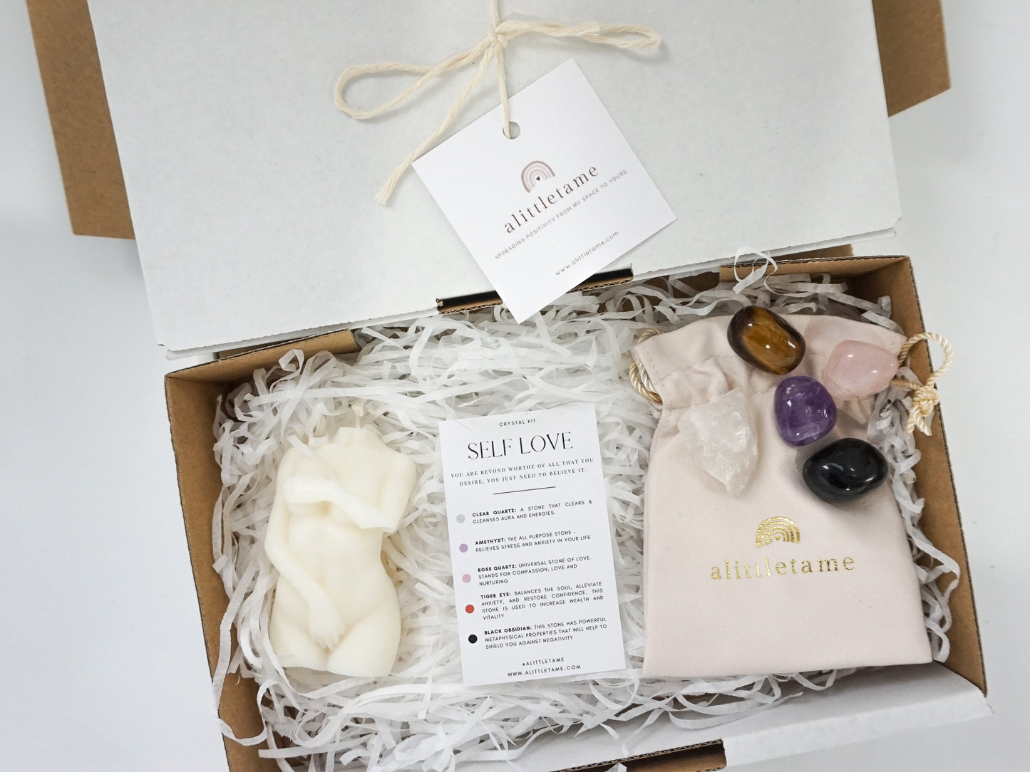 Self-Love Crystal & Candle Kit