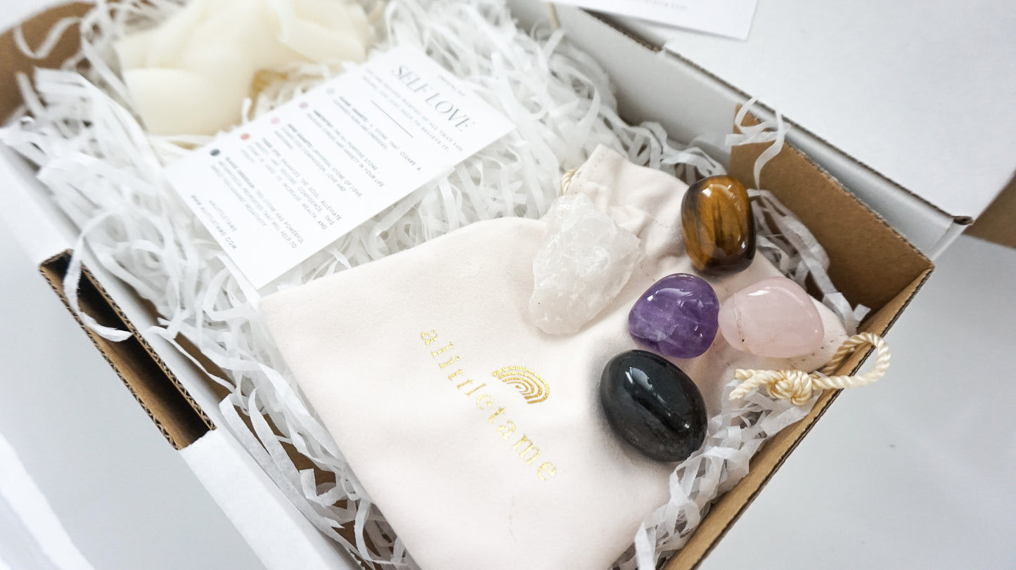 Self-Love Crystal & Candle Kit