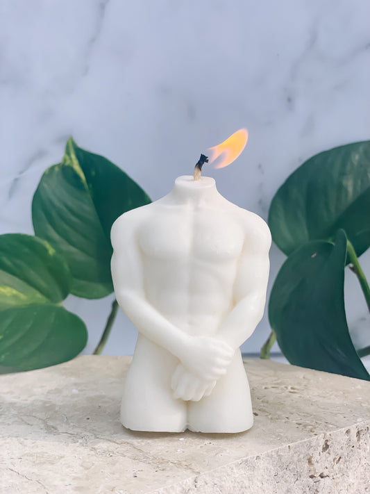 Alpha - Male Body Candle