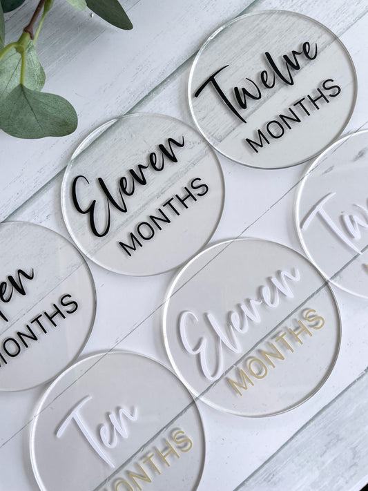 Baby Milestone Discs - DISCONTINUED STOCK