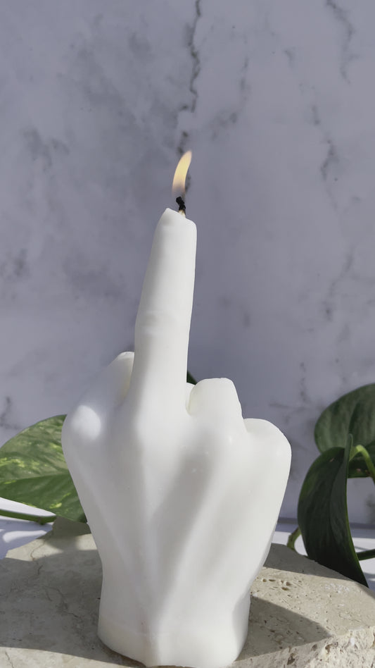 Reckless • Rude Finger Candle